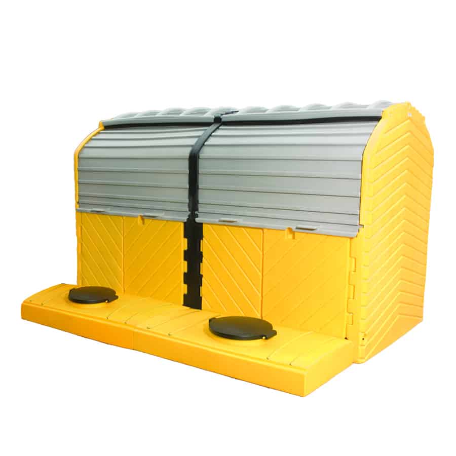 UltraTech 2 Tote Outdoor Modular IBC Containment