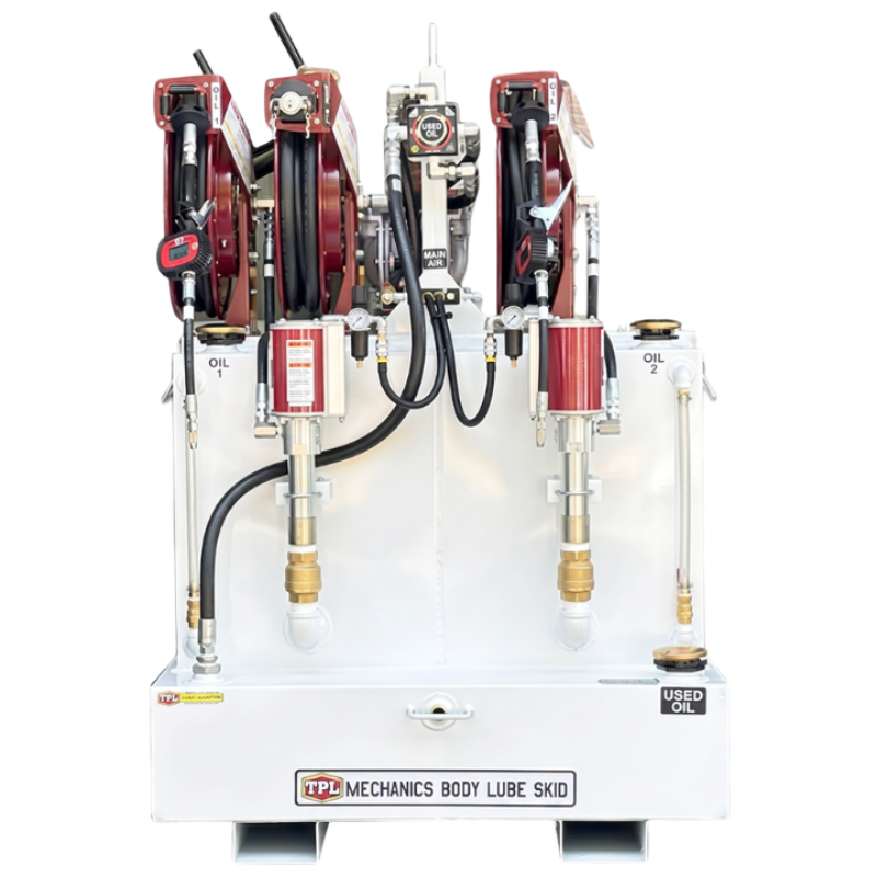 Taylor Lube Skid, Dual 50 Gallon New Oil and 60 Gallon Used Oil