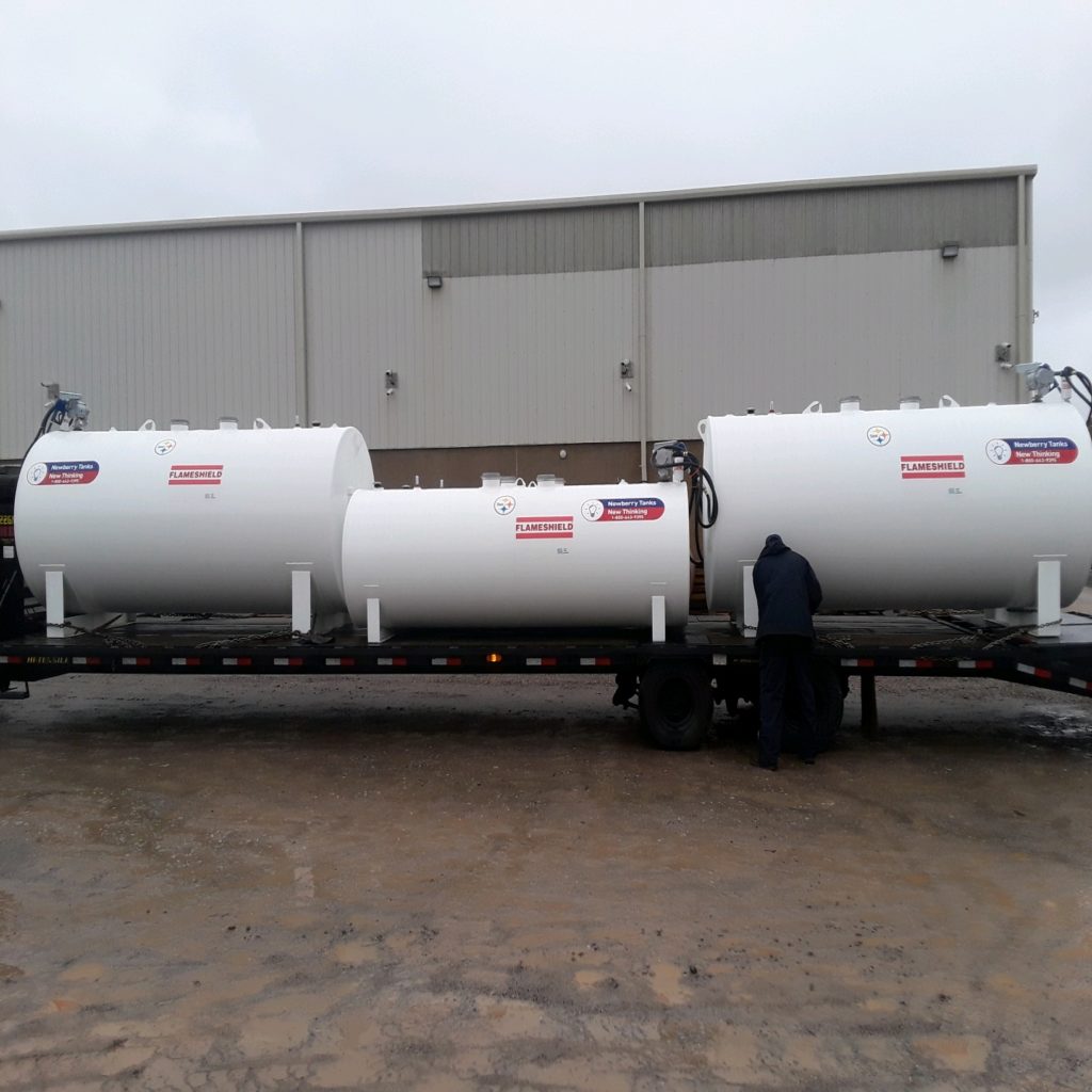 Newberry 4000 Gallon Flameshield Double Wall Fuel Tank, UL-142