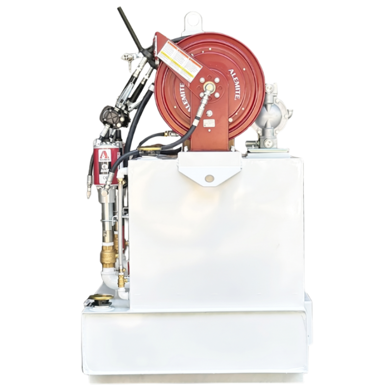 Taylor Lube Skid, Dual 50 Gallon New Oil and 60 Gallon Used Oil