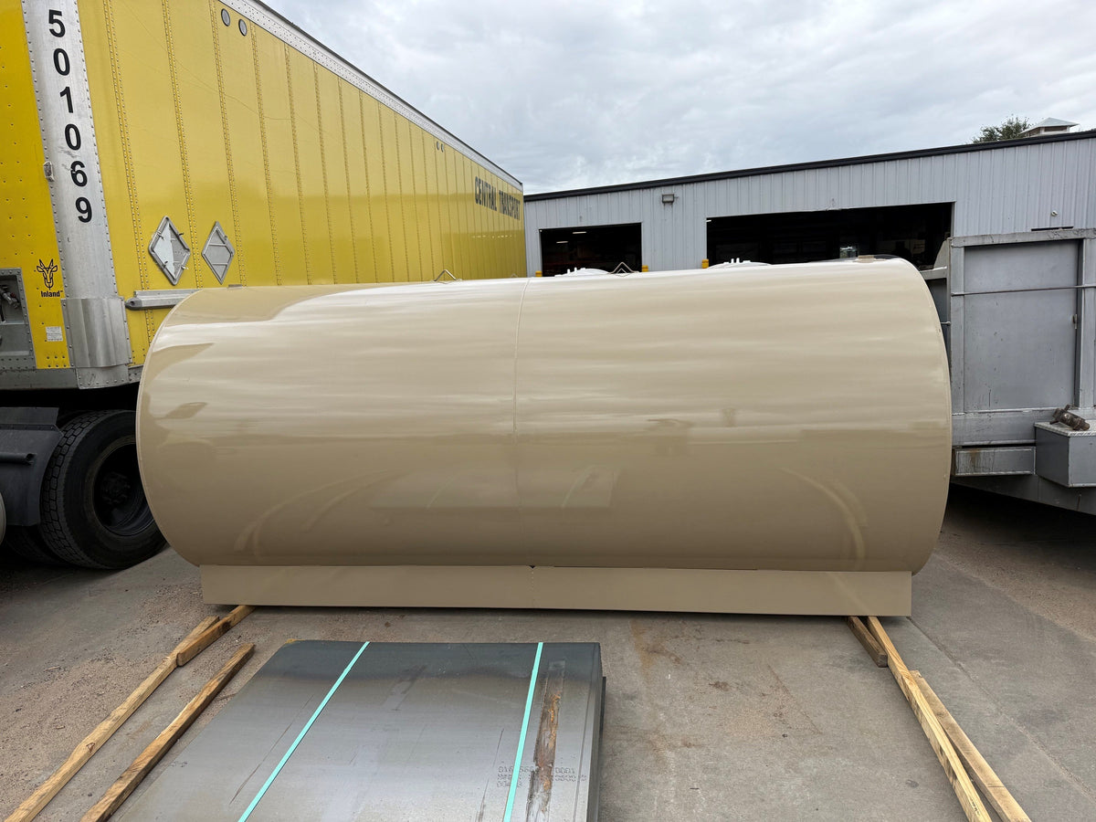 Mills 2000 Gallon Single Wall Farm Skid Fuel Tank