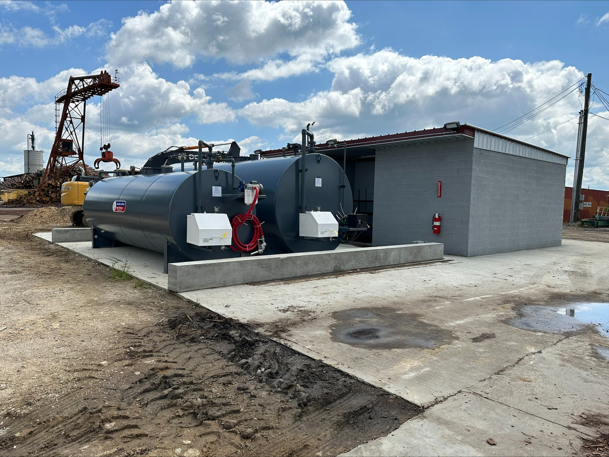 Newberry 10,000 Gallon Double Wall Saddle Fuel Tank, UL-142