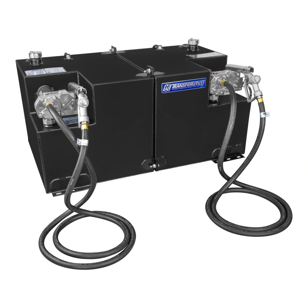 Transfer Flow 50/50 Gallon Split Refueling Tank System, Gas and Diesel
