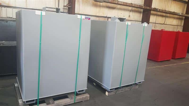Newberry 500 Gallon Double Wall Slim Lube Oil Tank, UL-142
