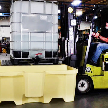 ENPAC IBC 2000i Spill Pallet with Drain