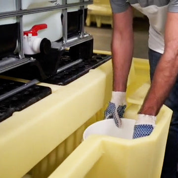 ENPAC IBC 2000i Spill Pallet with Drain