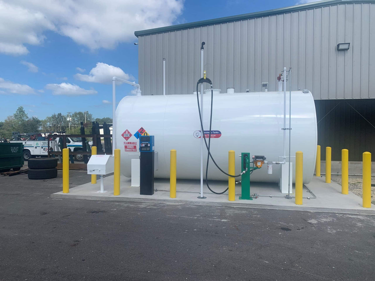 Newberry 10,000 Gallon Double Wall Saddle Fuel Tank, UL-142
