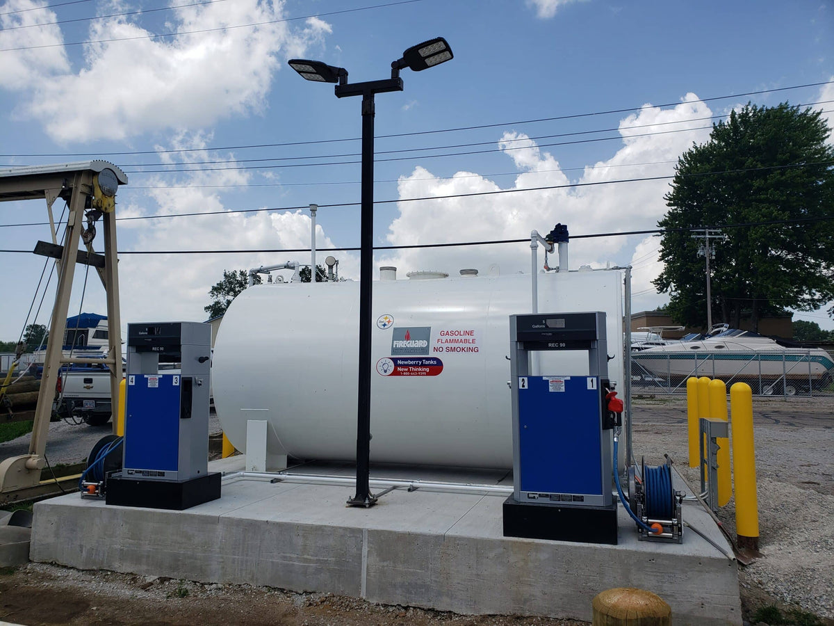 Newberry 2000 Gallon Fireguard Saddle Fuel Tank, UL-2085