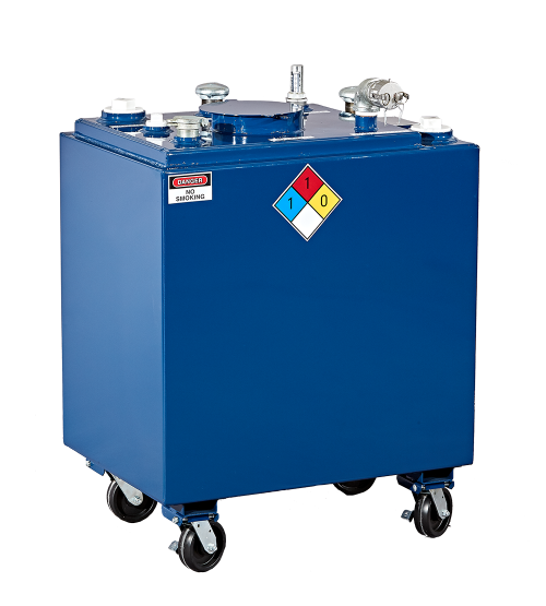 Onken 120 Gallon Double Wall Used Oil Tank with Casters, UL-142