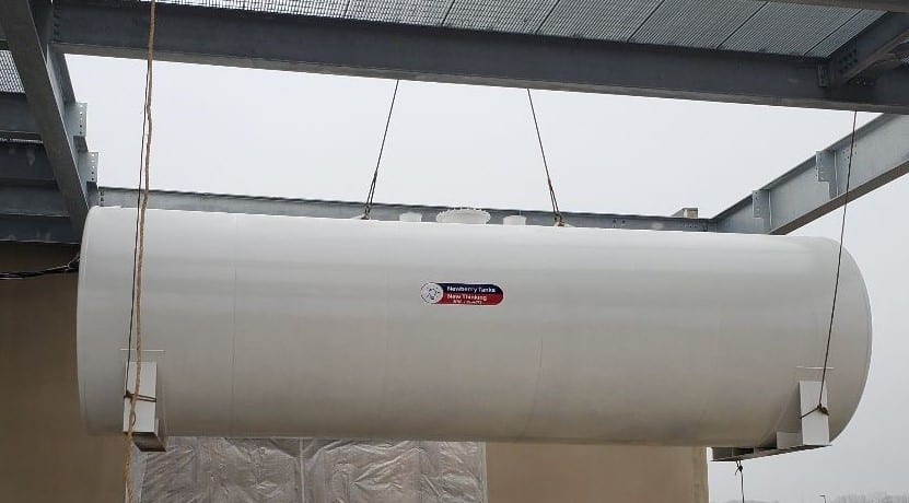 Newberry 10,000 Gallon Double Wall Saddle Fuel Tank, UL-142