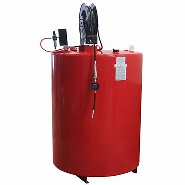 American Lube 500 Gallon Vertical Bulk Oil Tank Package, UL-142