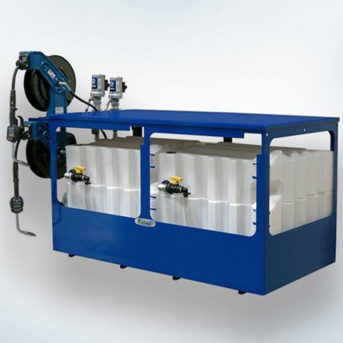 American Lube 165 Gallon Bench Oil Tank Package, UL-142