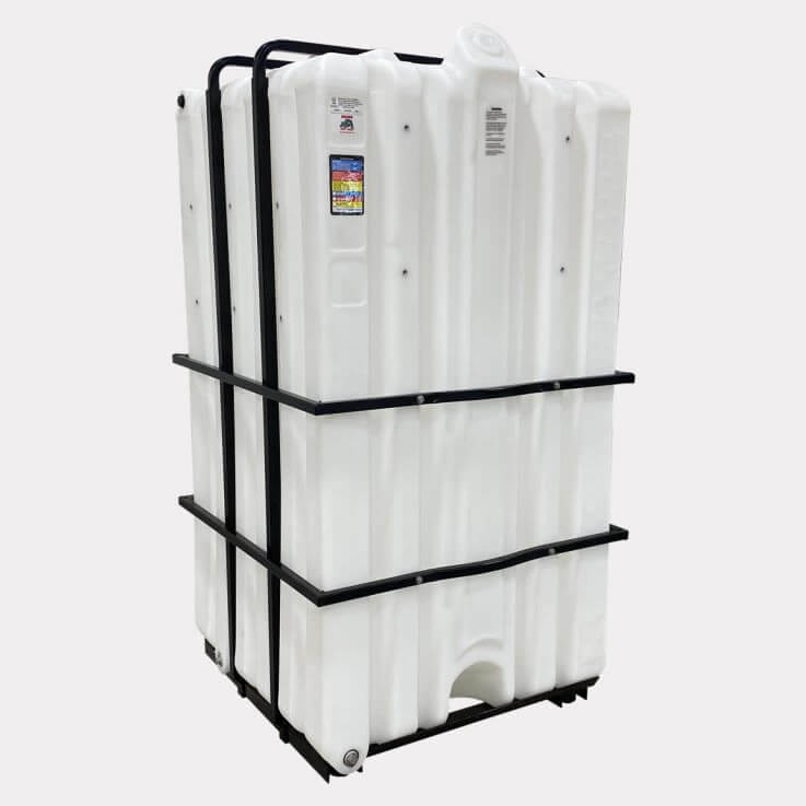 Rhino Tuff 310 Gallon Caged Stackable Tote Tank