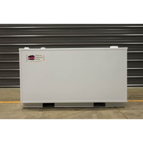 Midwest Industrial Tanks 1000 Gallon Double Wall Fuel Tank, UL-142