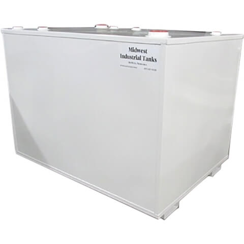 Midwest Industrial Tanks 2000 Gallon Double Wall Fuel Tank, UL-142
