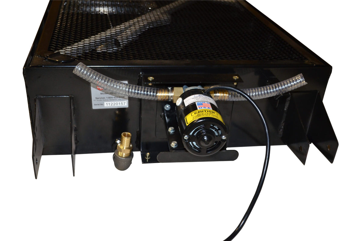 JohnDow 25 Gallon Low Profile Oil Drain with Electric Pump