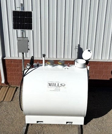 Mills Mule 1000 Gallon Generator Powered Double Wall Fuel Station