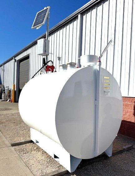 Mills Mule 1000 Gallon Generator Powered Double Wall Fuel Station