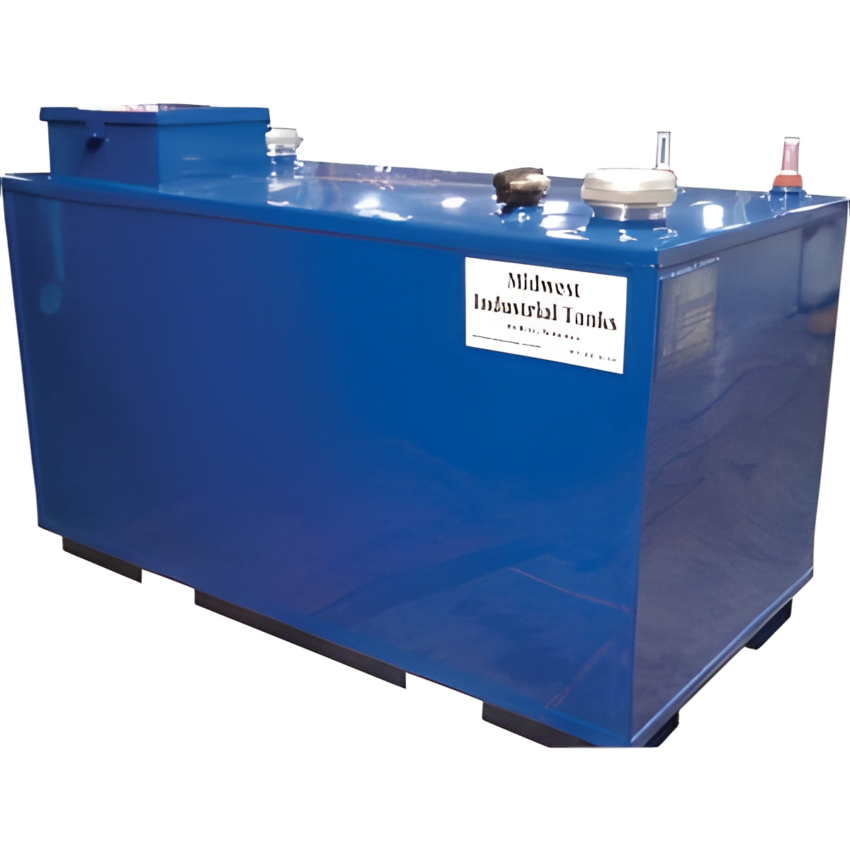 Midwest Industrial Tanks 500 Gallon Double Wall Waste Oil Tank, UL-142