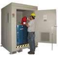 Securall 4 Drum Outdoor Hazardous Material Storage Building