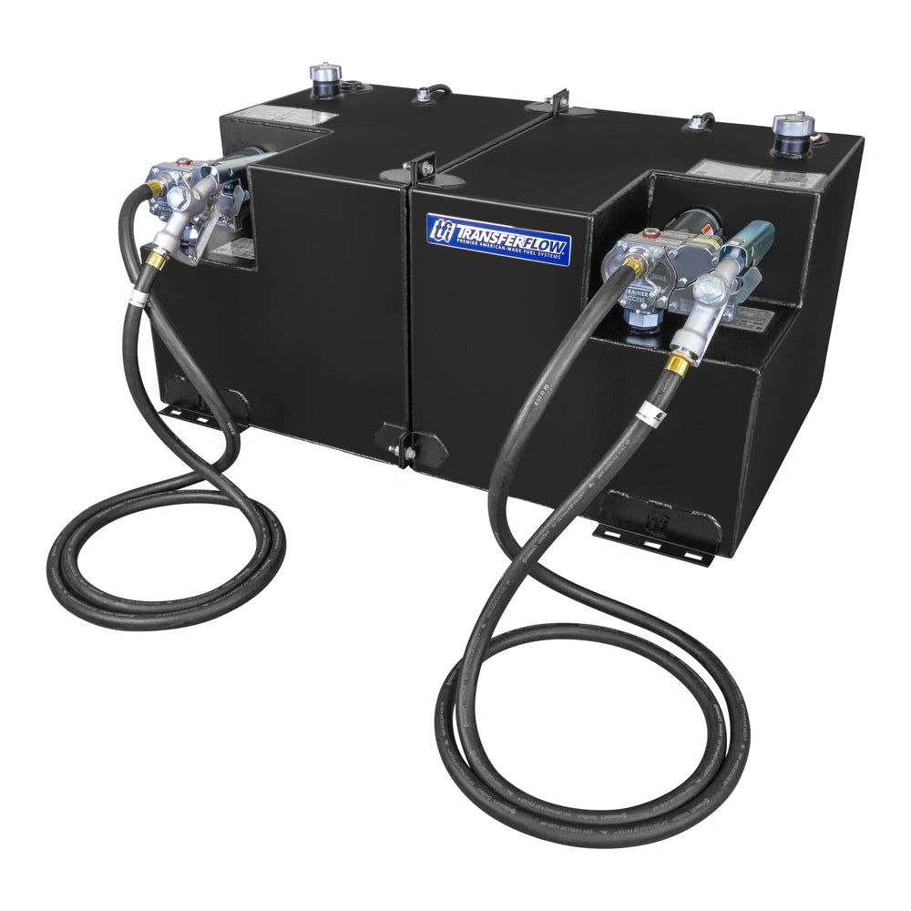 Transfer Flow 50/50 Gallon Split Refueling Tank System, Gas and Diesel
