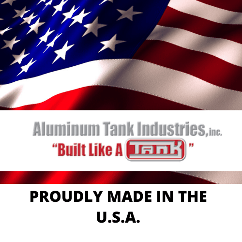 ATI 51 Gallon Diesel Auxiliary Fuel Tank, Aluminum