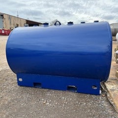 Newberry 2000 Gallon Single Wall Farm Skid Fuel Tank