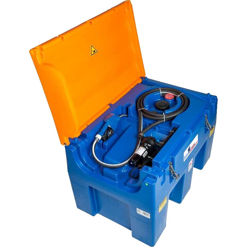 Blue1 113 Gallon Poly DEF Transfer Tank with 12V Pump