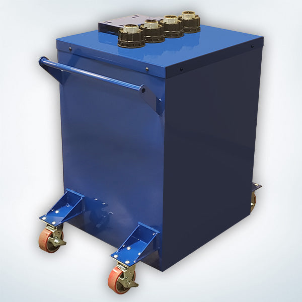 Fluidall 110 Gallon Mobile Double Wall Oil Tank with Graco 3:1 Pump Package