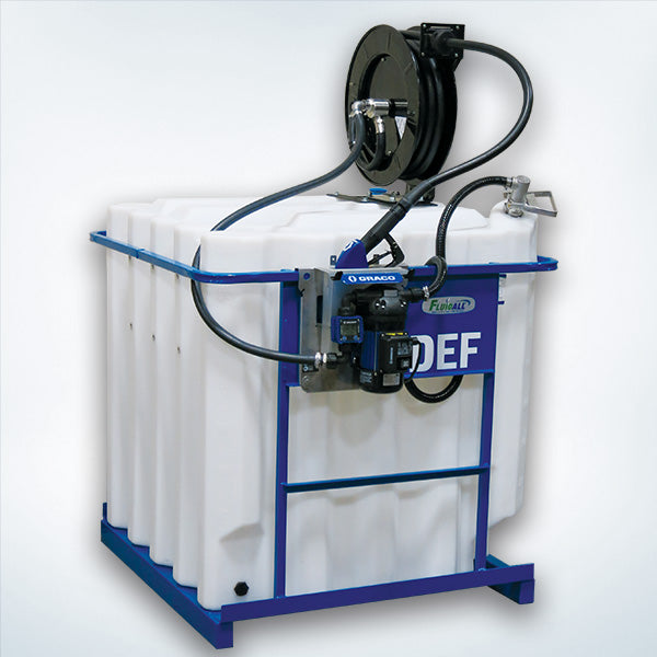 Fluidall 330 Gallon Caged DEF Dispensing System, 120V