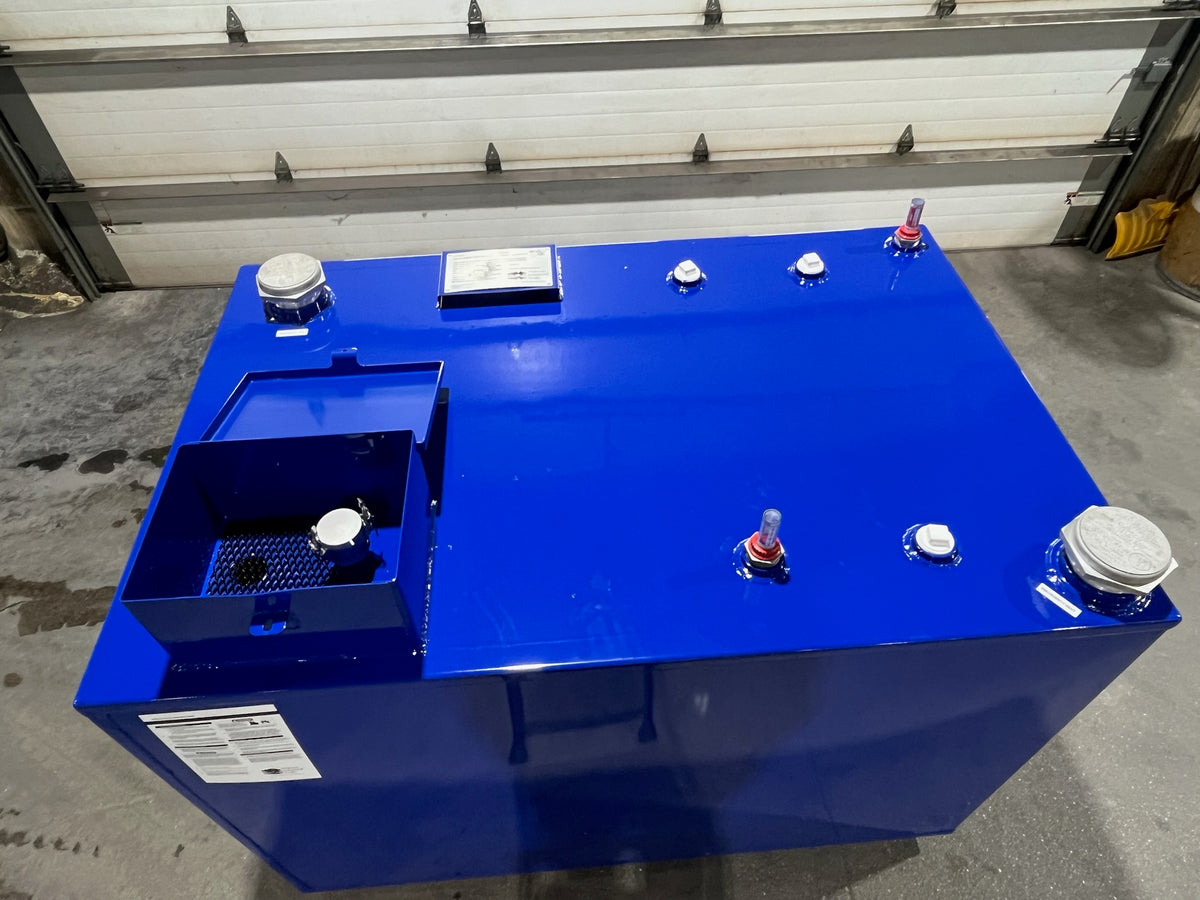 Midwest Industrial Tanks 500 Gallon Double Wall Waste Oil Tank, UL-142