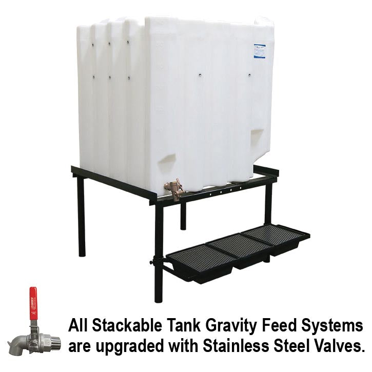 Fluidall Tote-A-Lube 240 Gallon Stackable Oil Tank